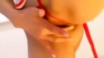 Amateur blondie solo anal masturbation